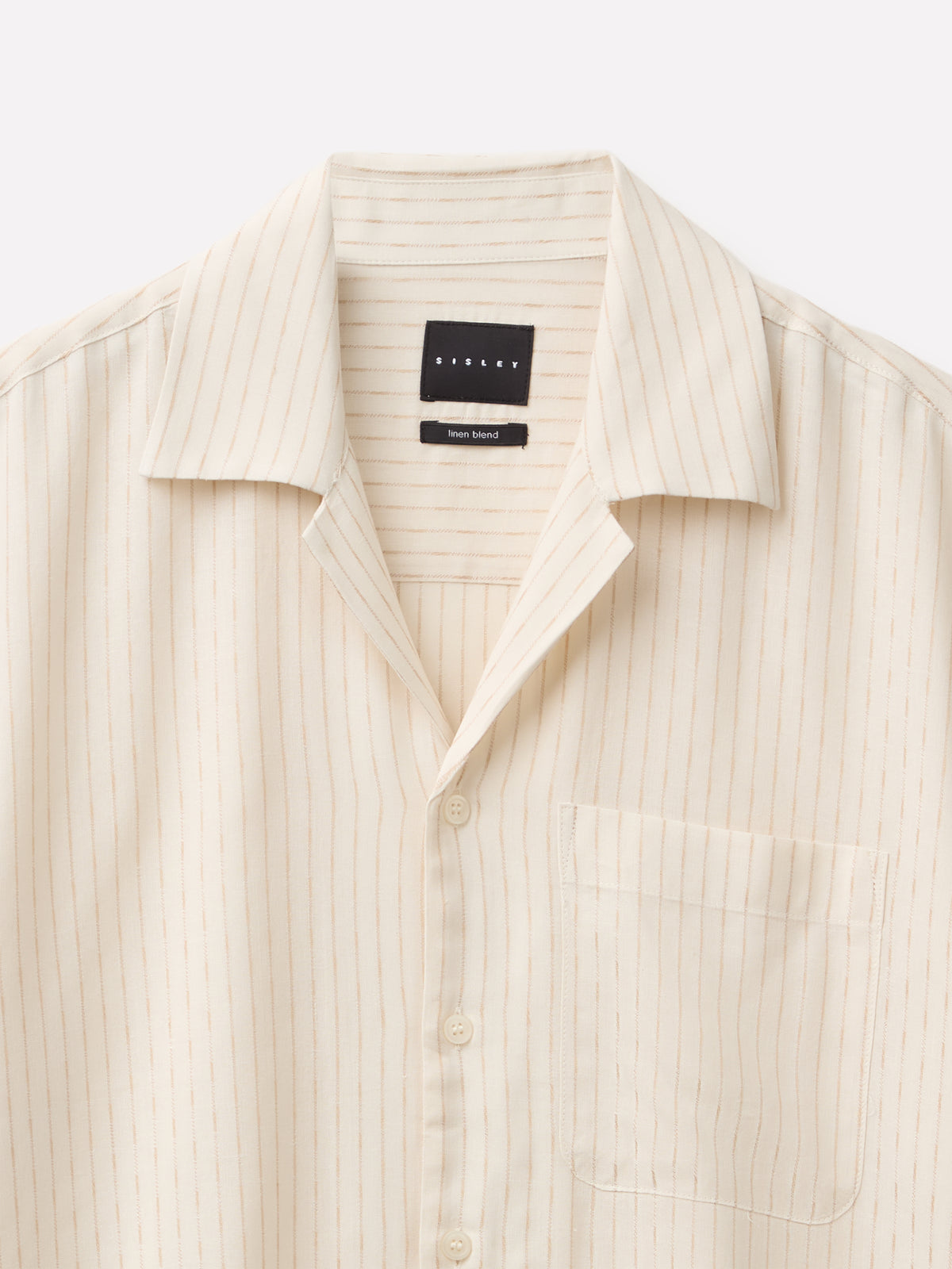 Camisa às riscas em mistura de linho - ucb_image_DS1