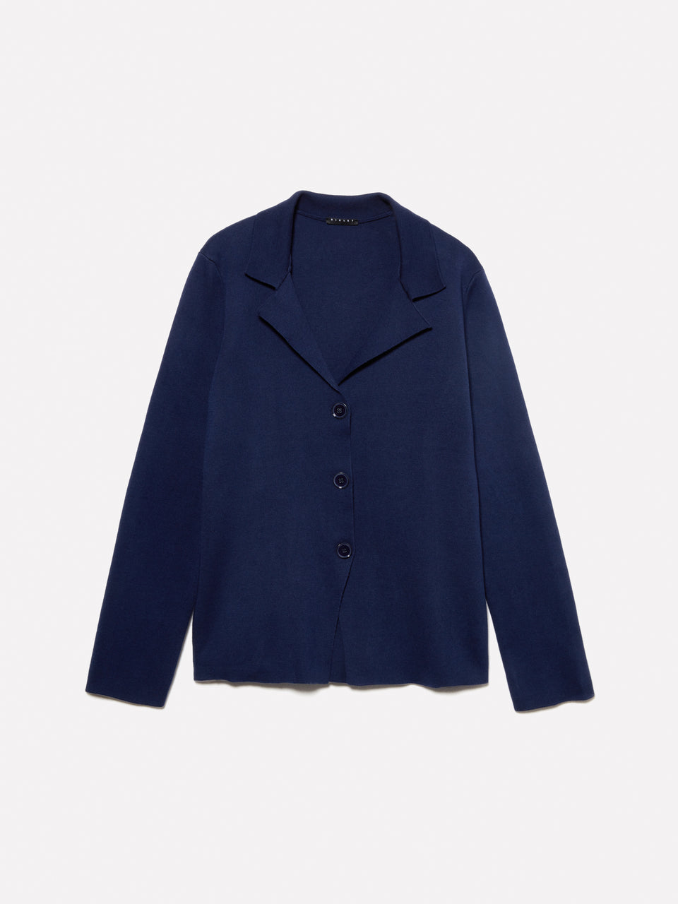 Blazer de malha azul-escuro - ucb_image_FS