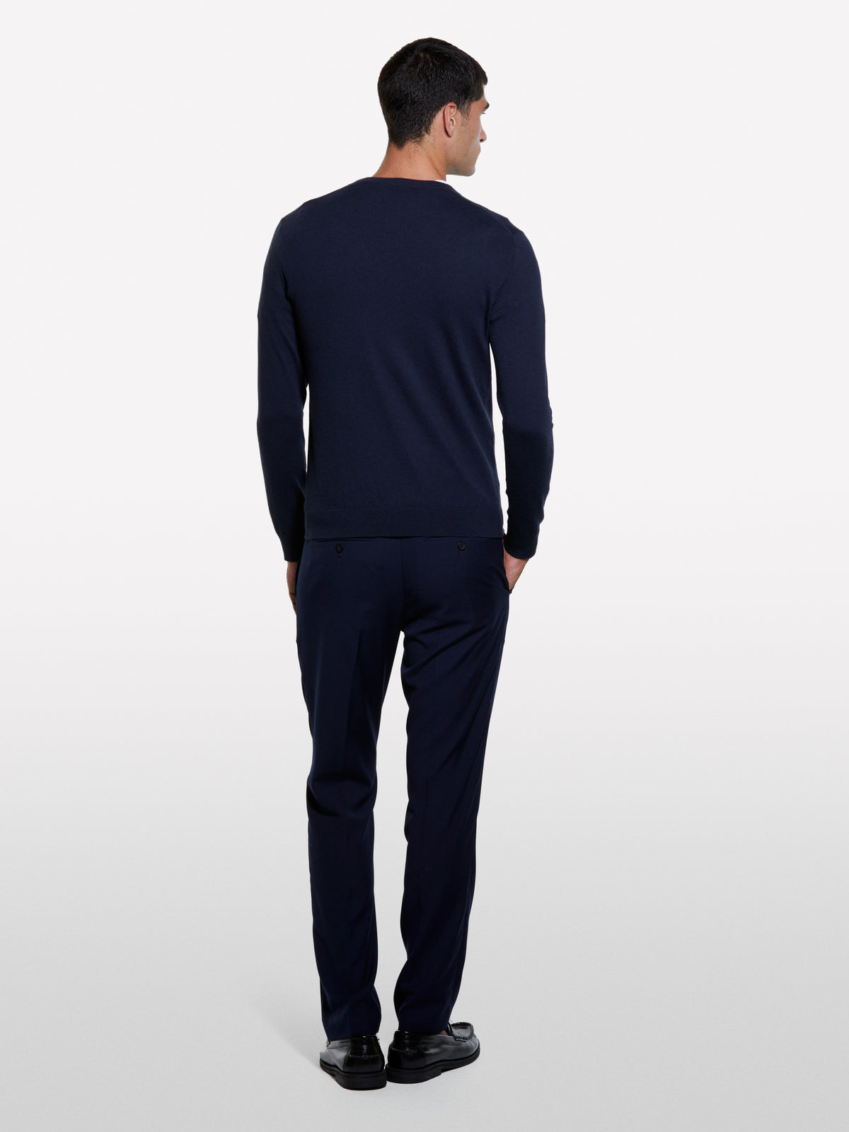 Camisola de gola redonda regular fit - ucb_image_B