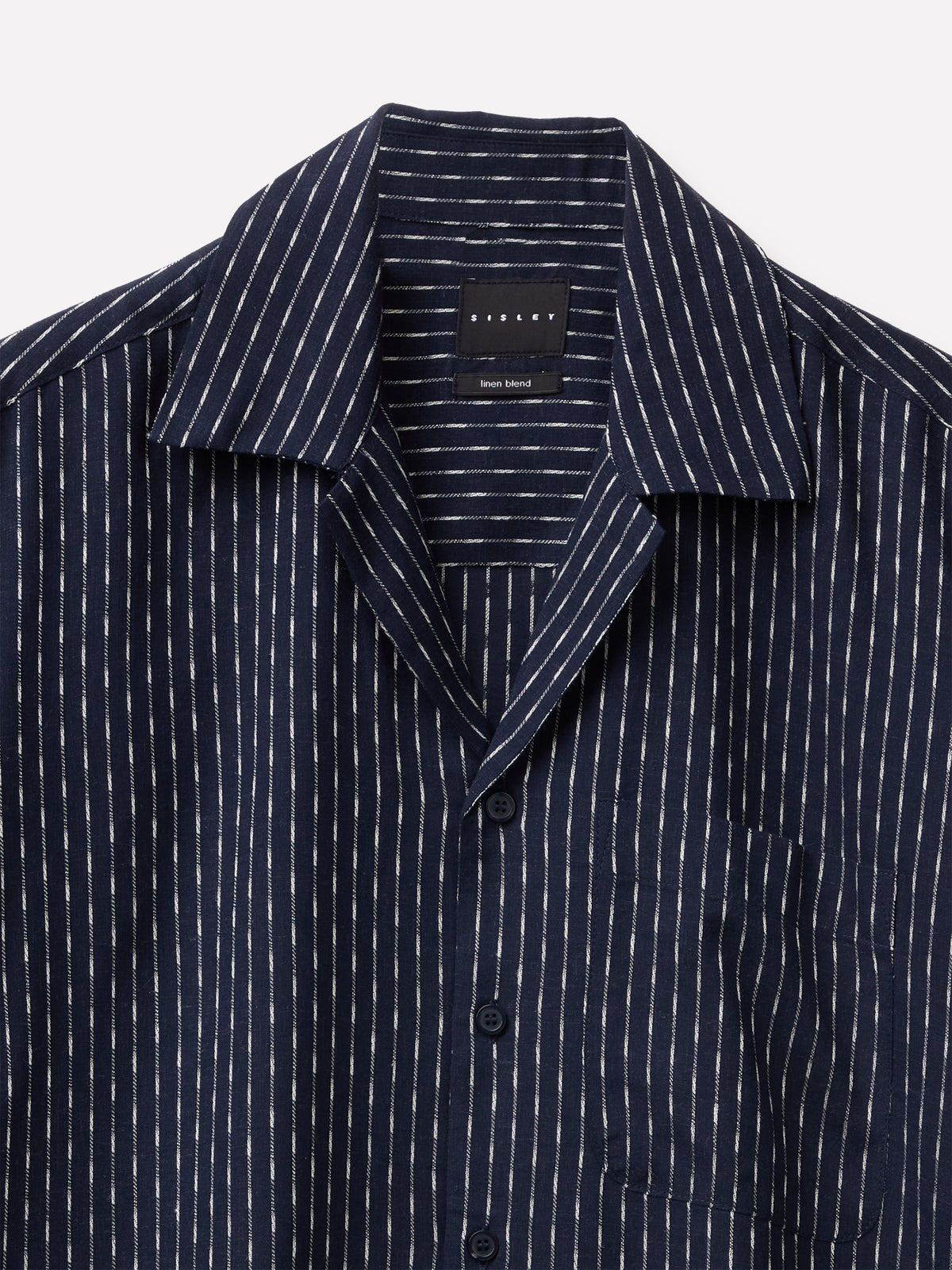 Camisa às riscas em mistura de linho - ucb_image_DS1