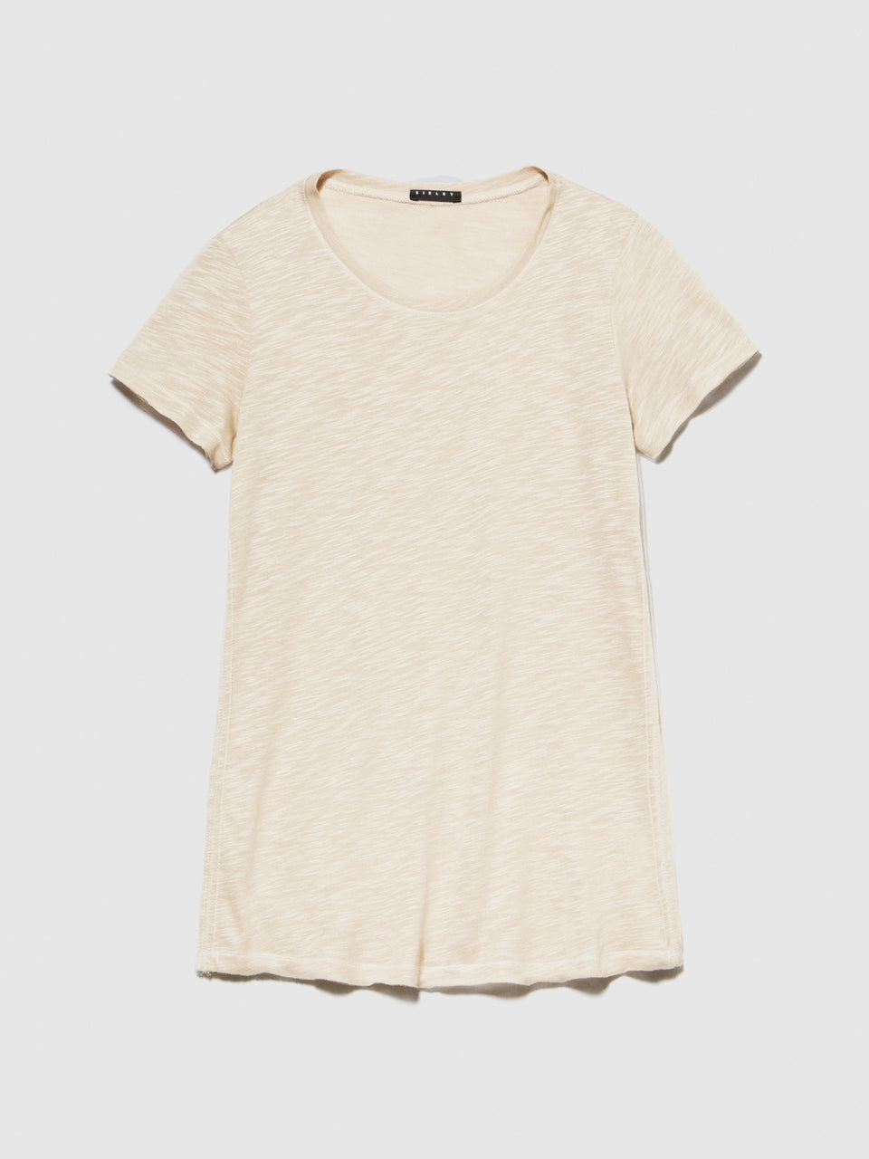 T-shirt decote redondo com corte vivo - ucb_image_FS