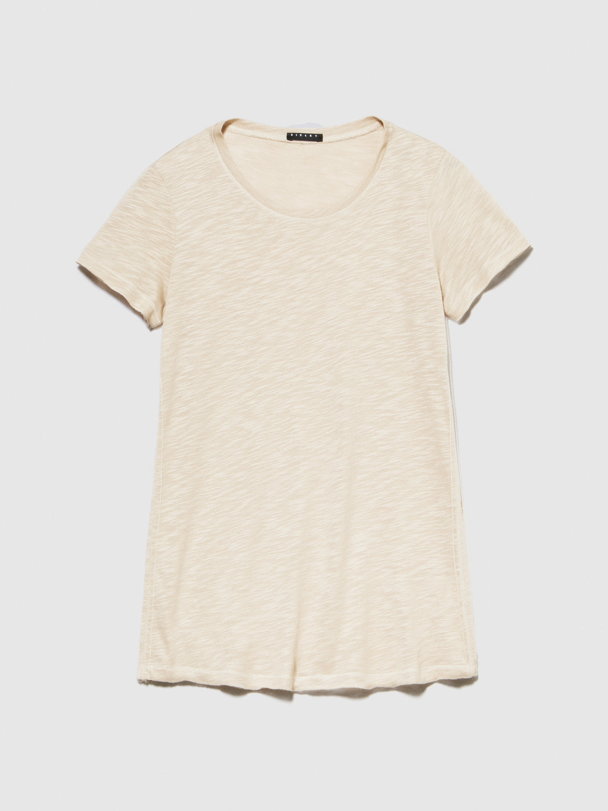 T-shirt decote redondo com corte vivo - ucb_image_FS