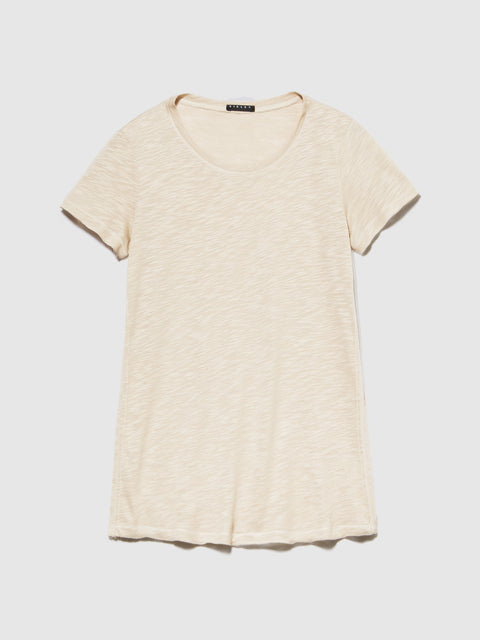 T-shirt decote redondo com corte vivo - ucb_image_FS