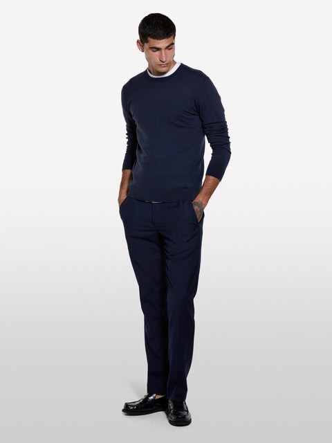 Camisola de gola redonda regular fit - ucb_image_F