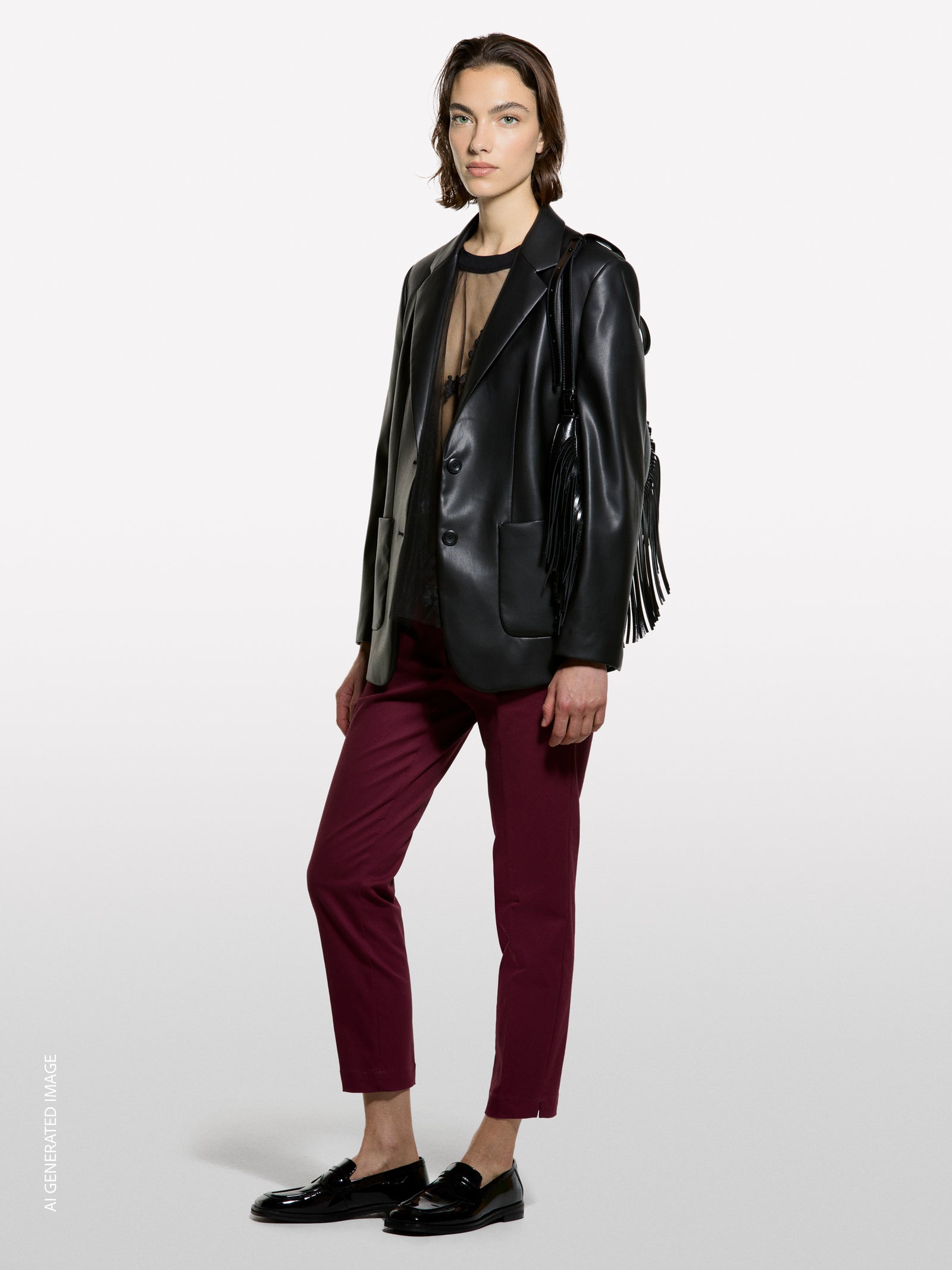 Chinos slim fit bordô - ucb_image_F