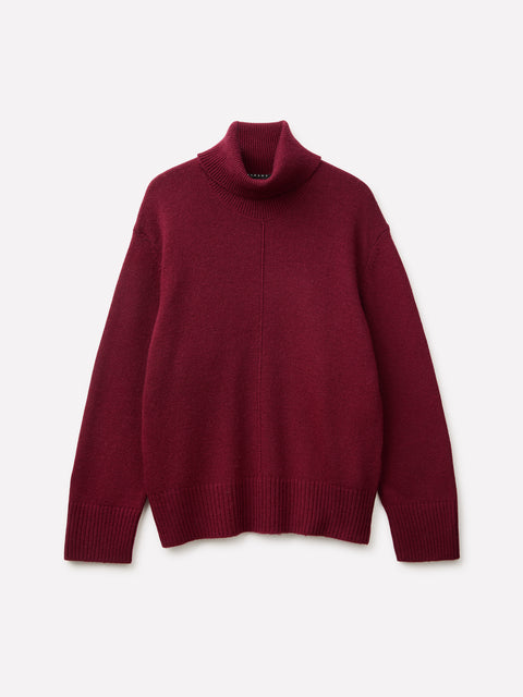 Camisola de gola alta em mistura de lã - ucb_image_FS