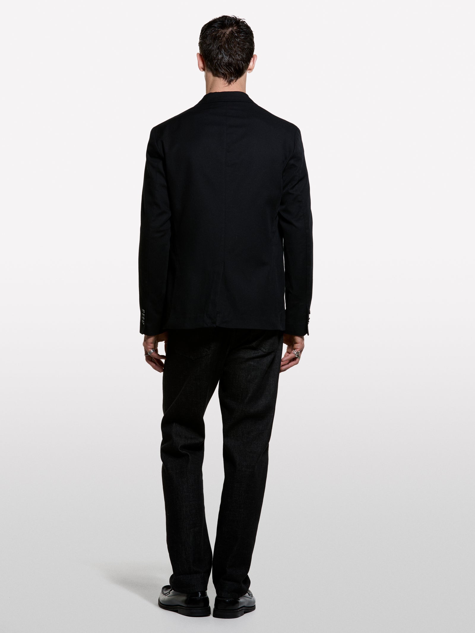 Blazer alfaiataria preto slim comfort fit - ucb_image_B