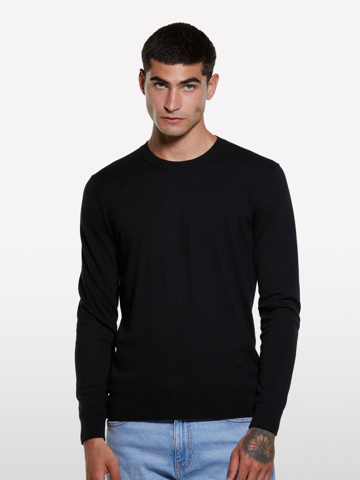 Camisola de gola redonda regular fit - ucb_image_FY