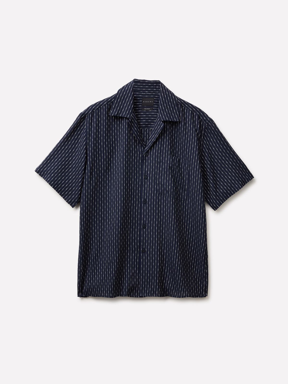 Camisa às riscas em mistura de linho - ucb_image_FS