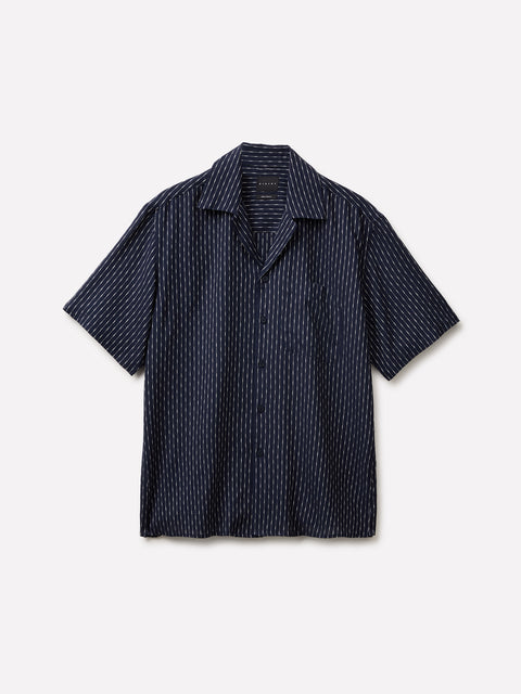 Camisa às riscas em mistura de linho - ucb_image_FS