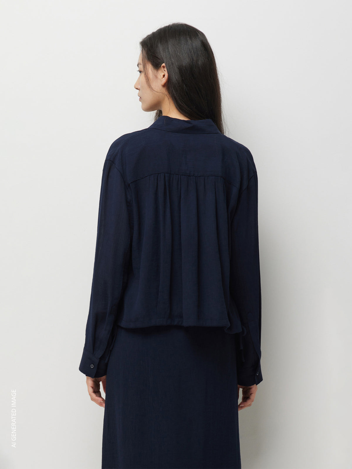 Camisa over com cordão de ajuste - ucb_image_B