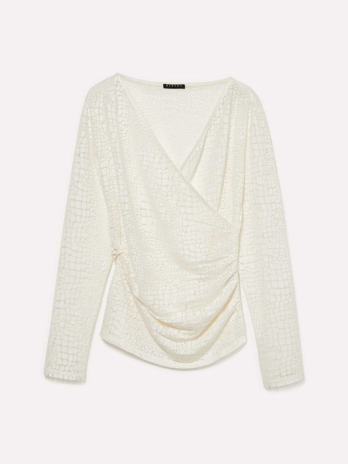 T-shirt cruzada com torchon - ucb_image_FS