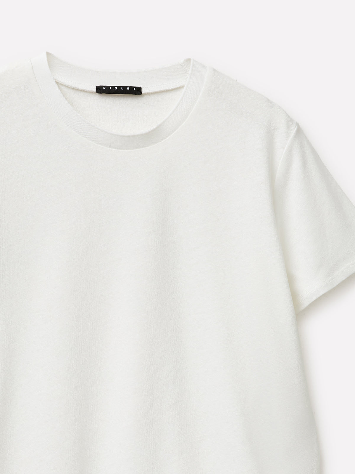 T-shirt em mistura de linho - ucb_image_DS1