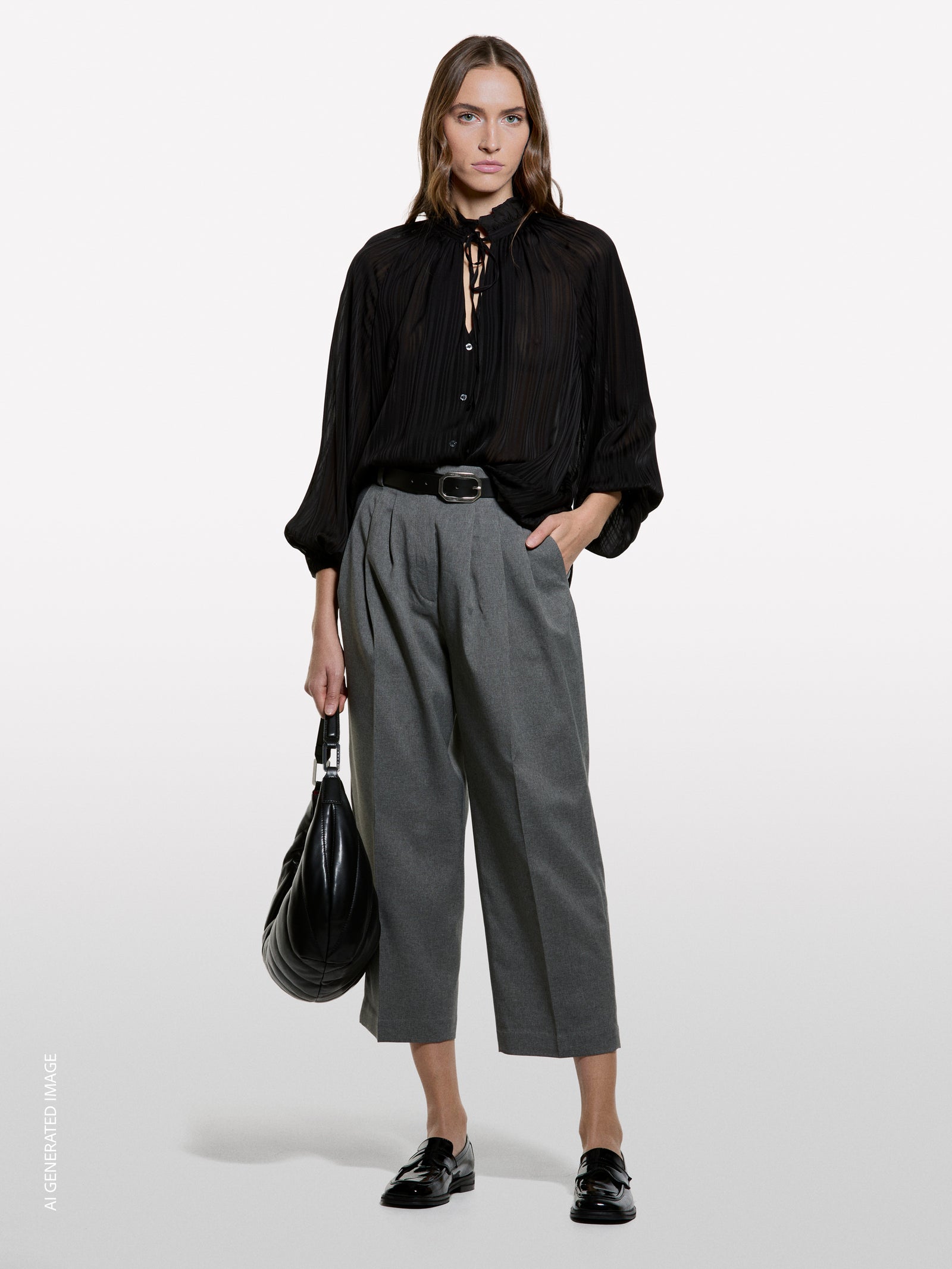 Blusa em jacquard riscado - ucb_image_F