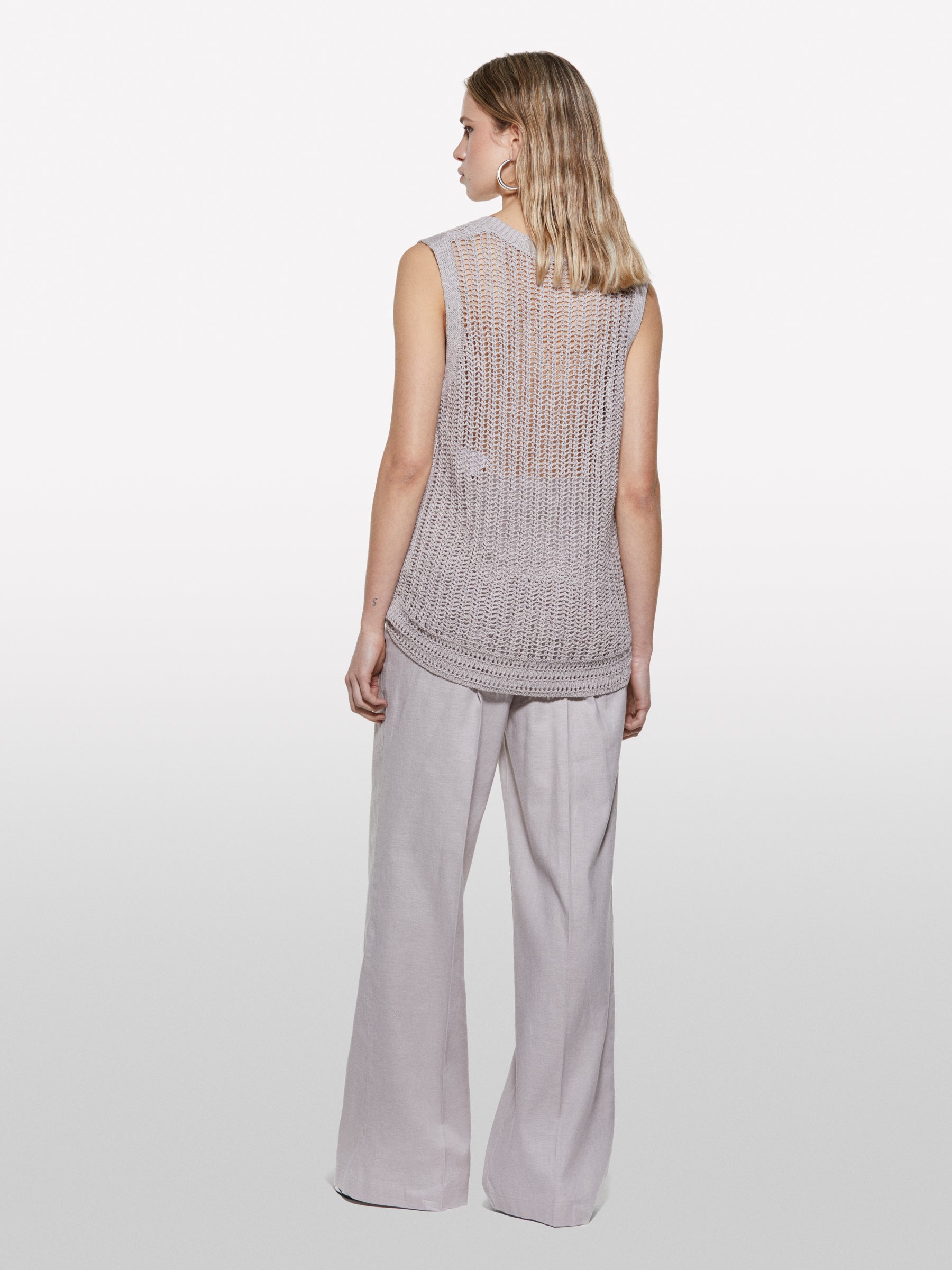 Camisola perfurada bege - ucb_image_B