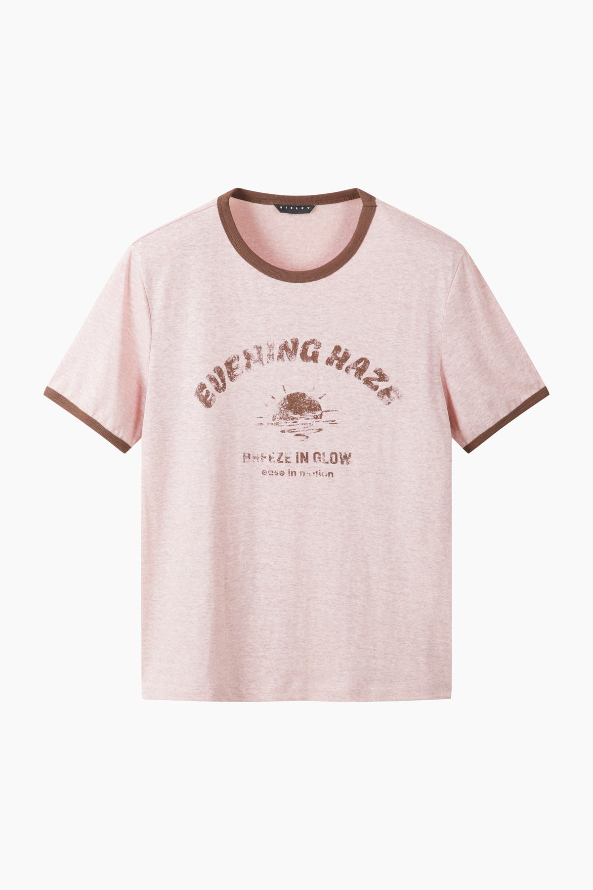 T-shirt com contraste em mistura de linho - ucb_image_FS