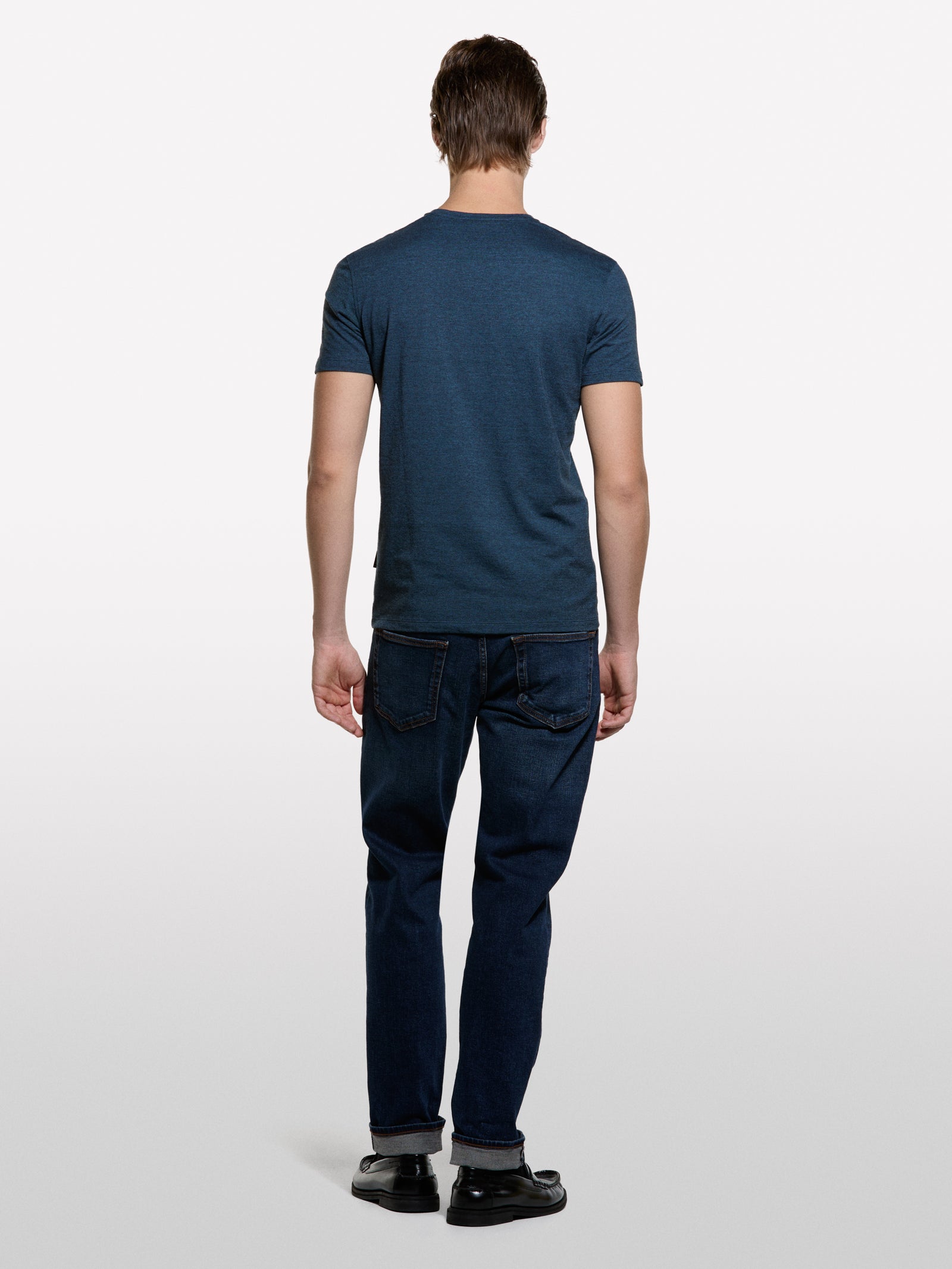 T-shirt fio tinto azul-escuro - ucb_image_B