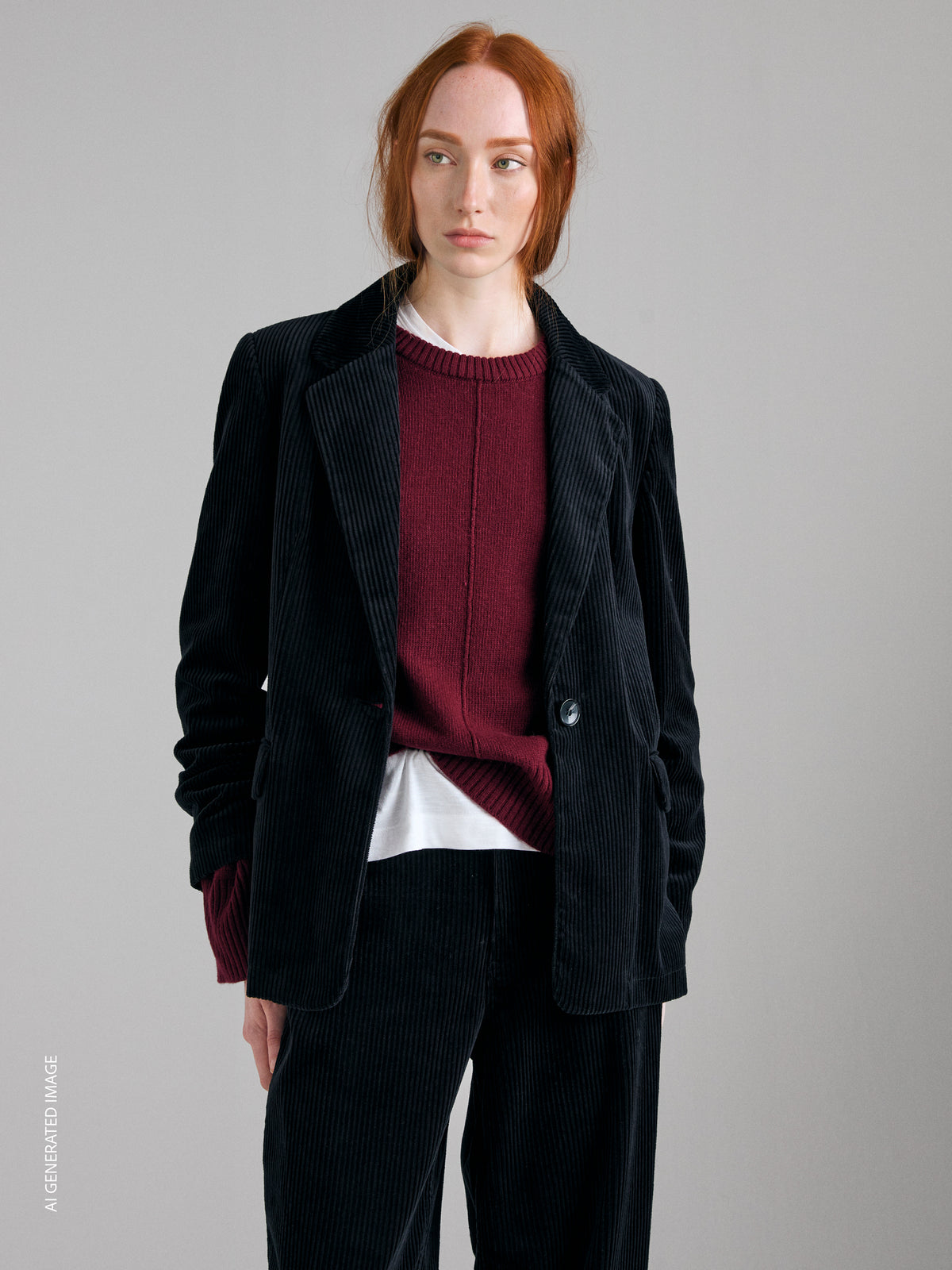 Blazer relaxed fit de veludo canelado - ucb_image_FY