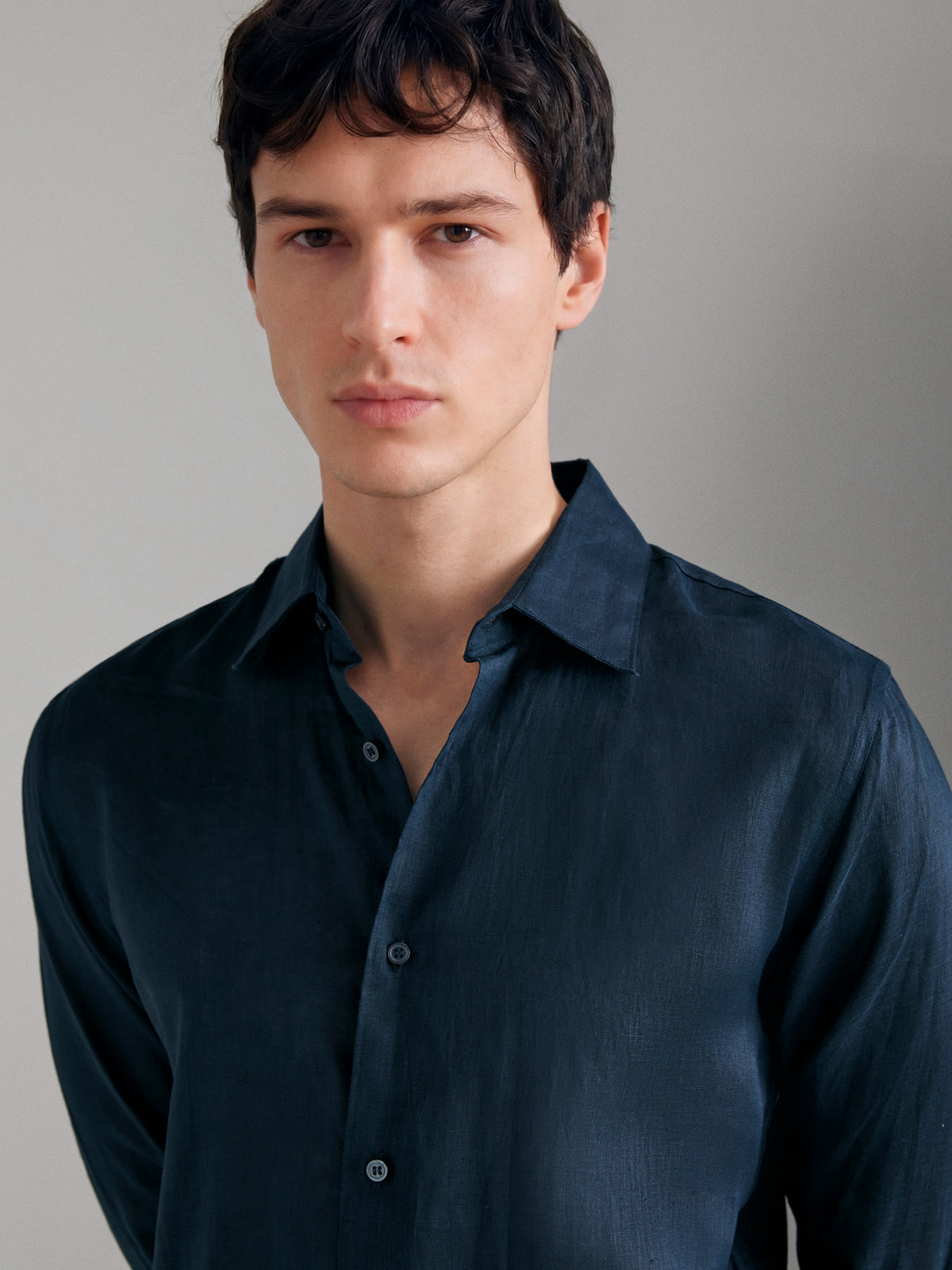 Pure linen shirt