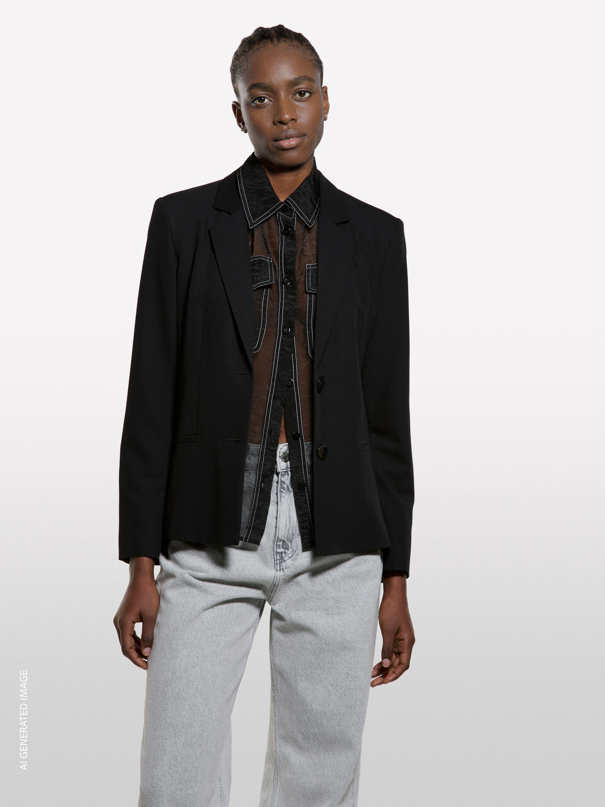 Blazer de corte justo - ucb_image_FY