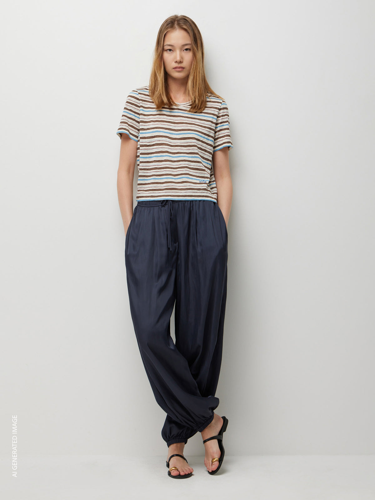 T-shirt às riscas - ucb_image_FY