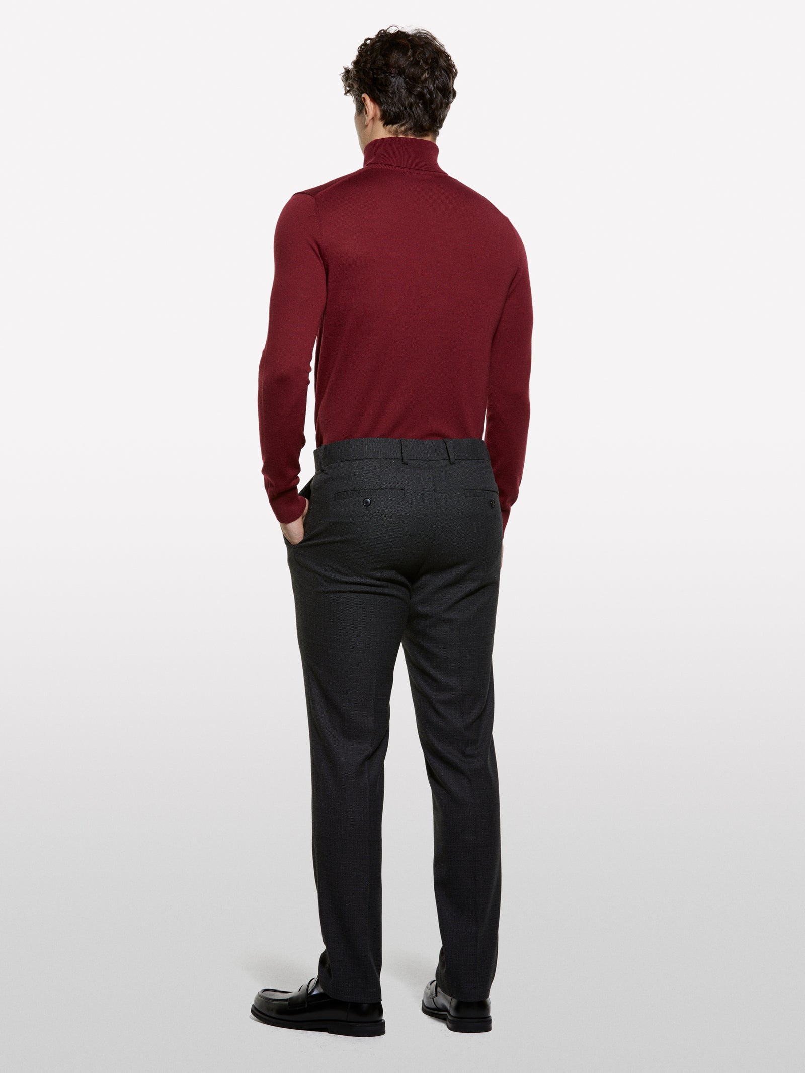 Chinos slim comfort fit preto - ucb_image_B
