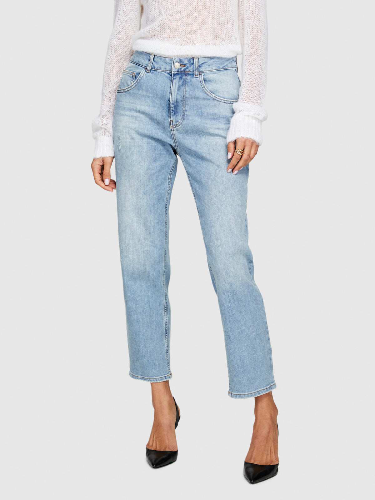 Jeans Manhattan regular fit efeito usado - ucb_image_FY