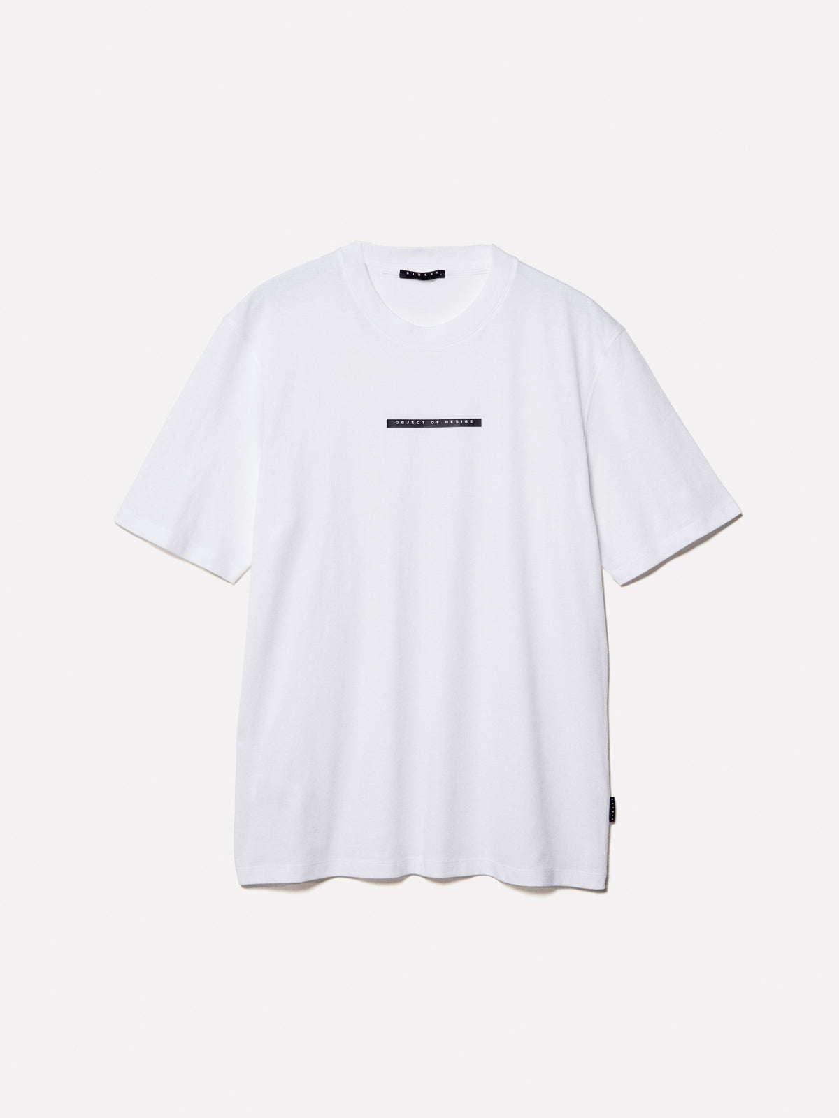 T-shirt branca com estampa de letra - ucb_image_FS