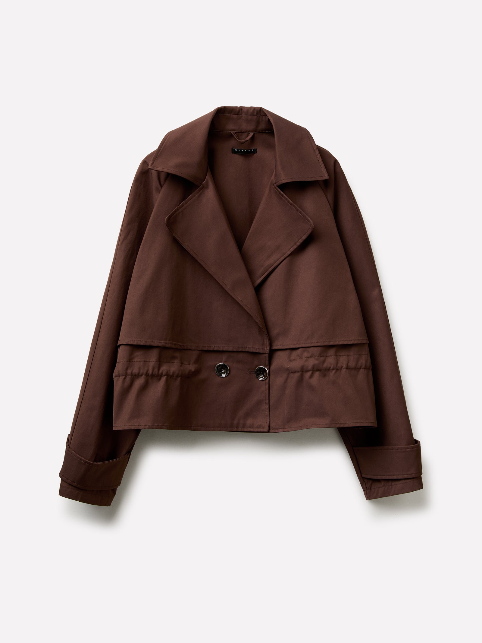 Trench coat cropped bicolor - ucb_image_FS