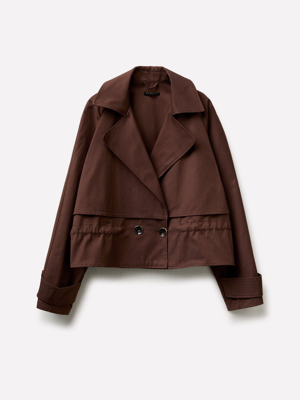 Trench coat cropped bicolor - ucb_image_FS