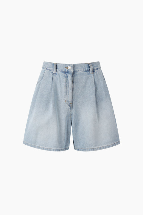 Shorts de jeans com pinças - ucb_image_FS