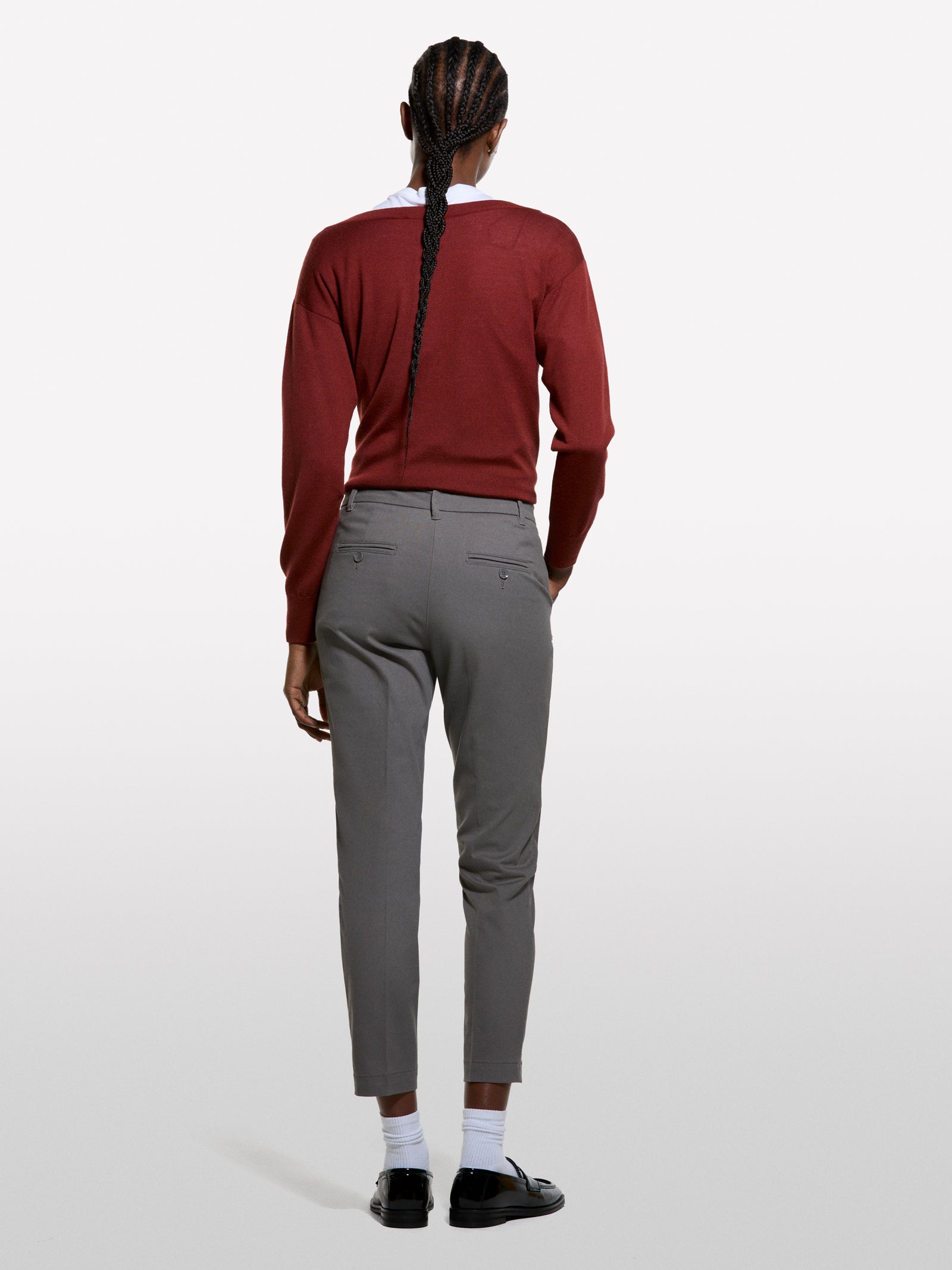 Chinos slim fit cinza-escuro - ucb_image_B