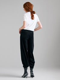 Pantaloni barrel fit in velluto a costine - ucb_image_B