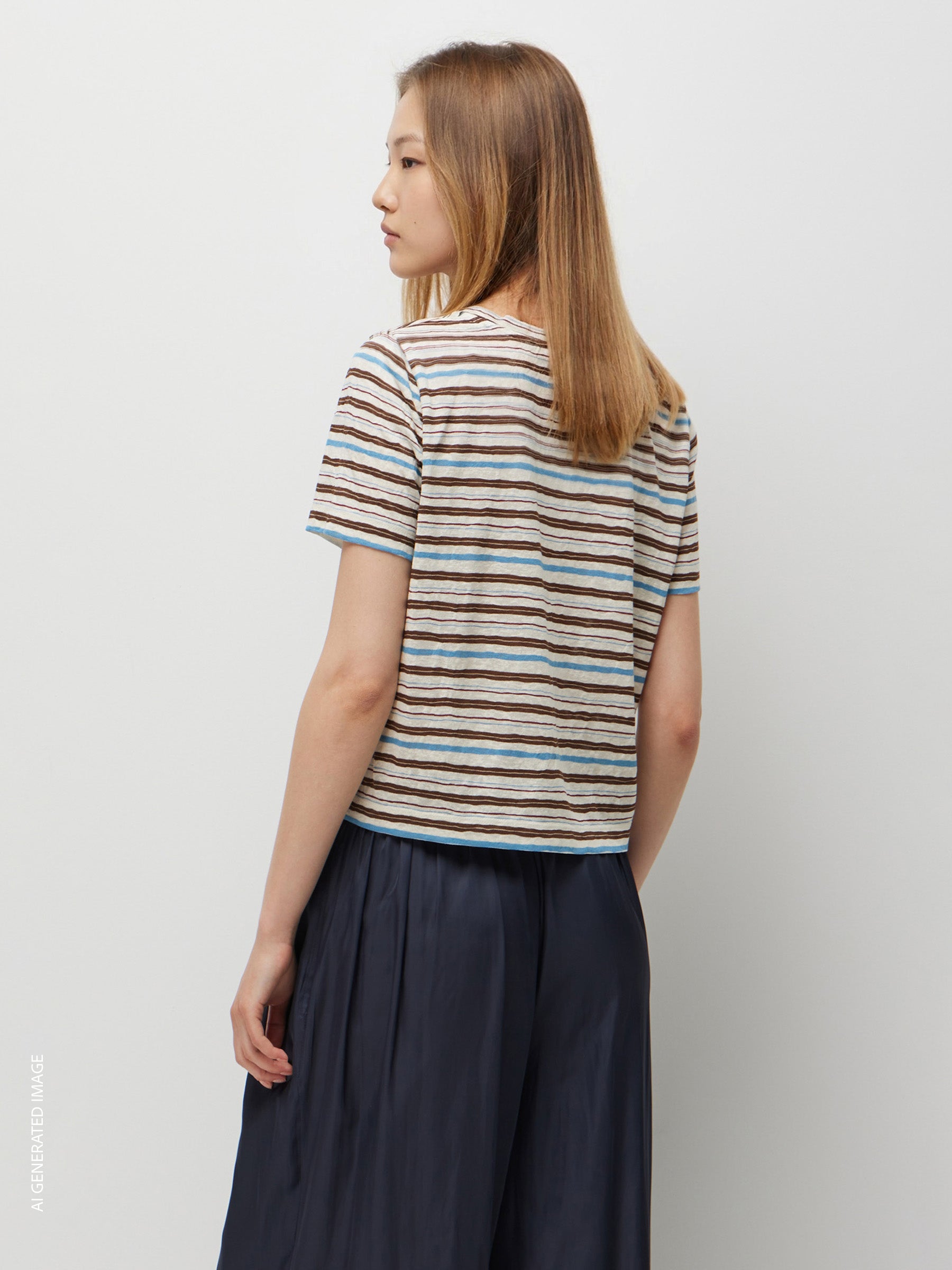 T-shirt às riscas - ucb_image_B