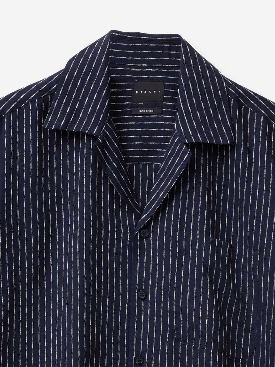Camisa às riscas em mistura de linho - ucb_image_DS1