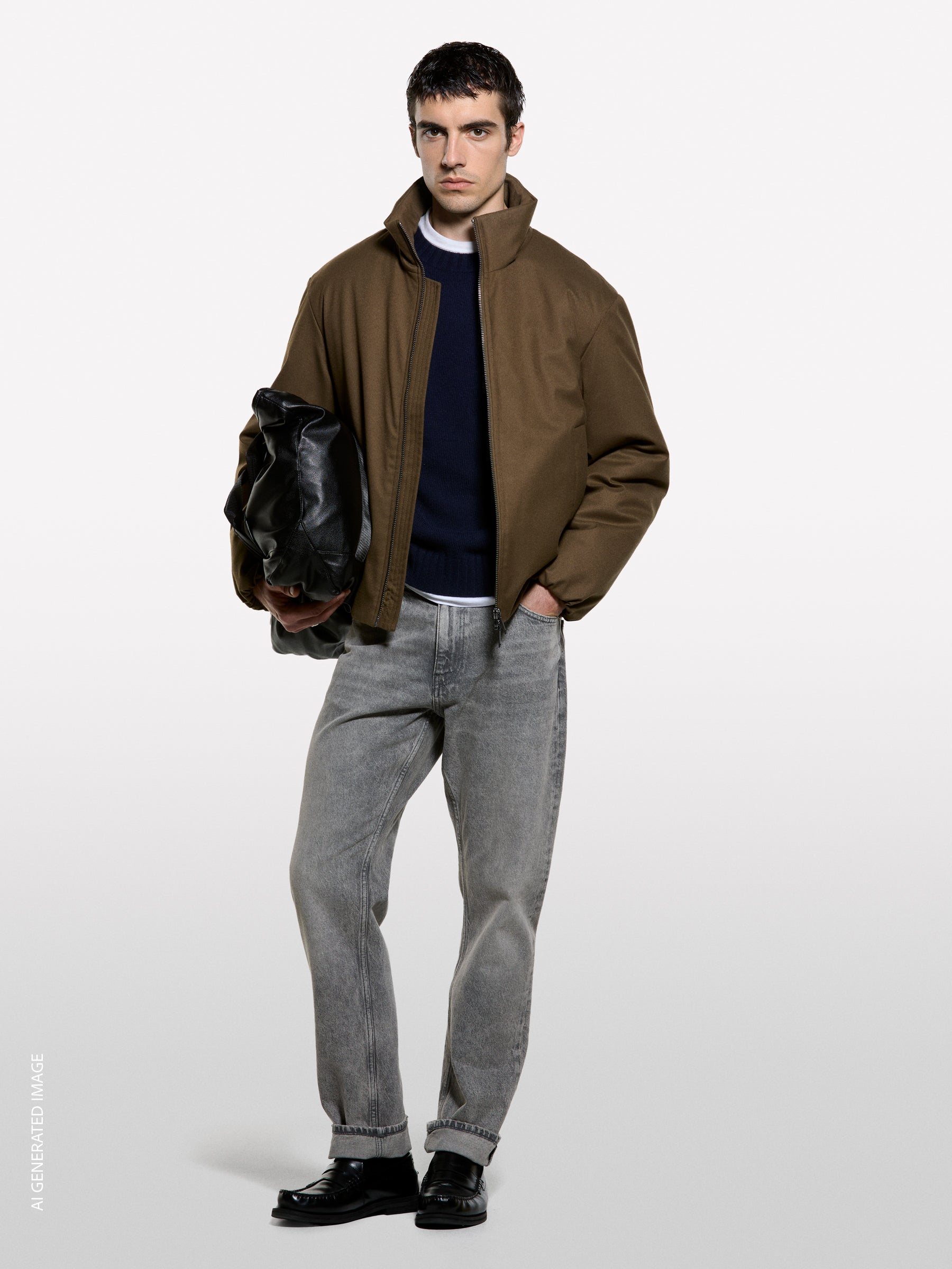 Maglia girocollo in misto lana - ucb_image_F