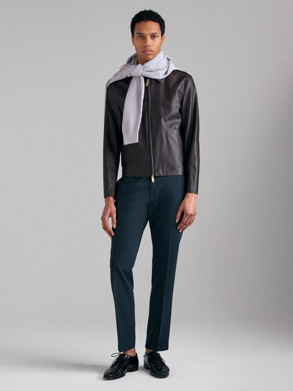 Casaco em tecido efeito pele - ucb_image_F