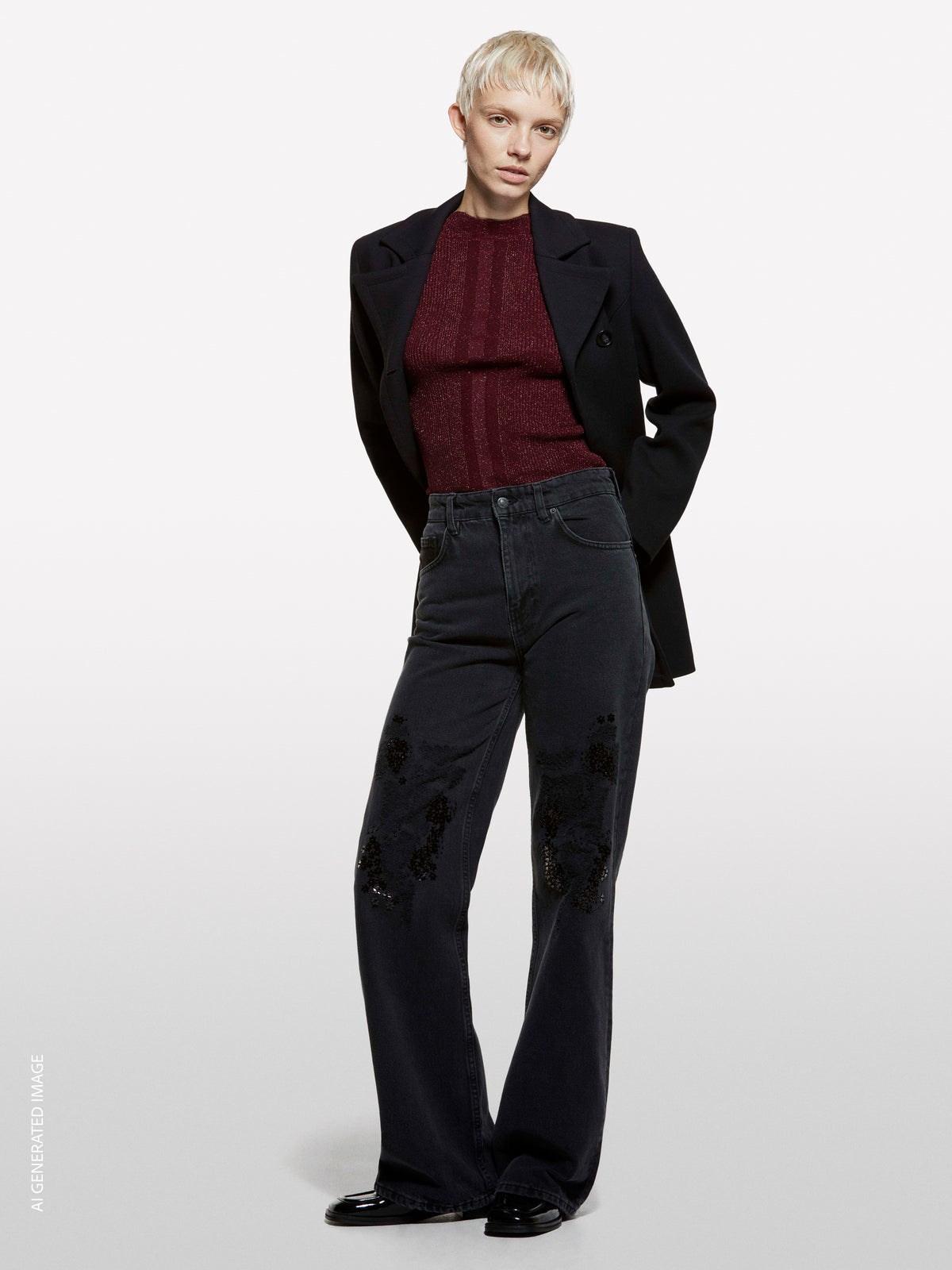 Jeans com lantejoulas e miçangas - ucb_image_F