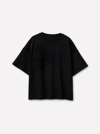 T-shirt com bordado crochê - ucb_image_FS