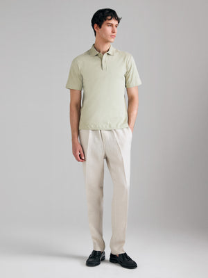 Pure cotton polo shirt