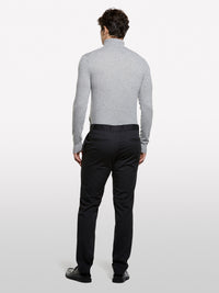 Calças slim comfort fit cinza-escuro - ucb_image_B