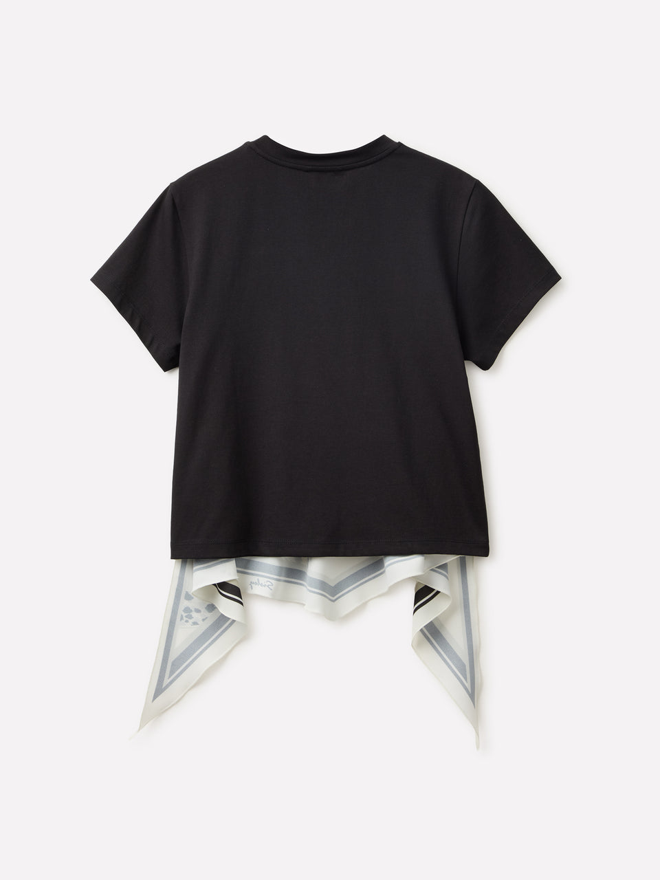 T-shirt com estampado de lenço - ucb_image_BS