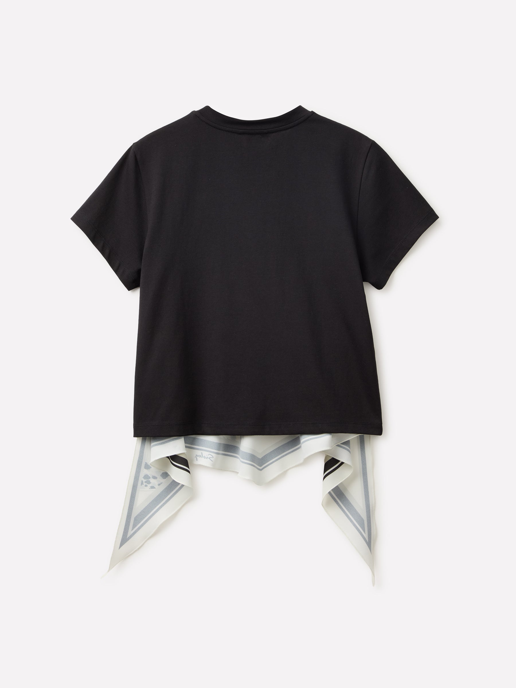 T-shirt com estampado de lenço - ucb_image_BS