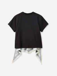 T-shirt com estampado de lenço - ucb_image_BS