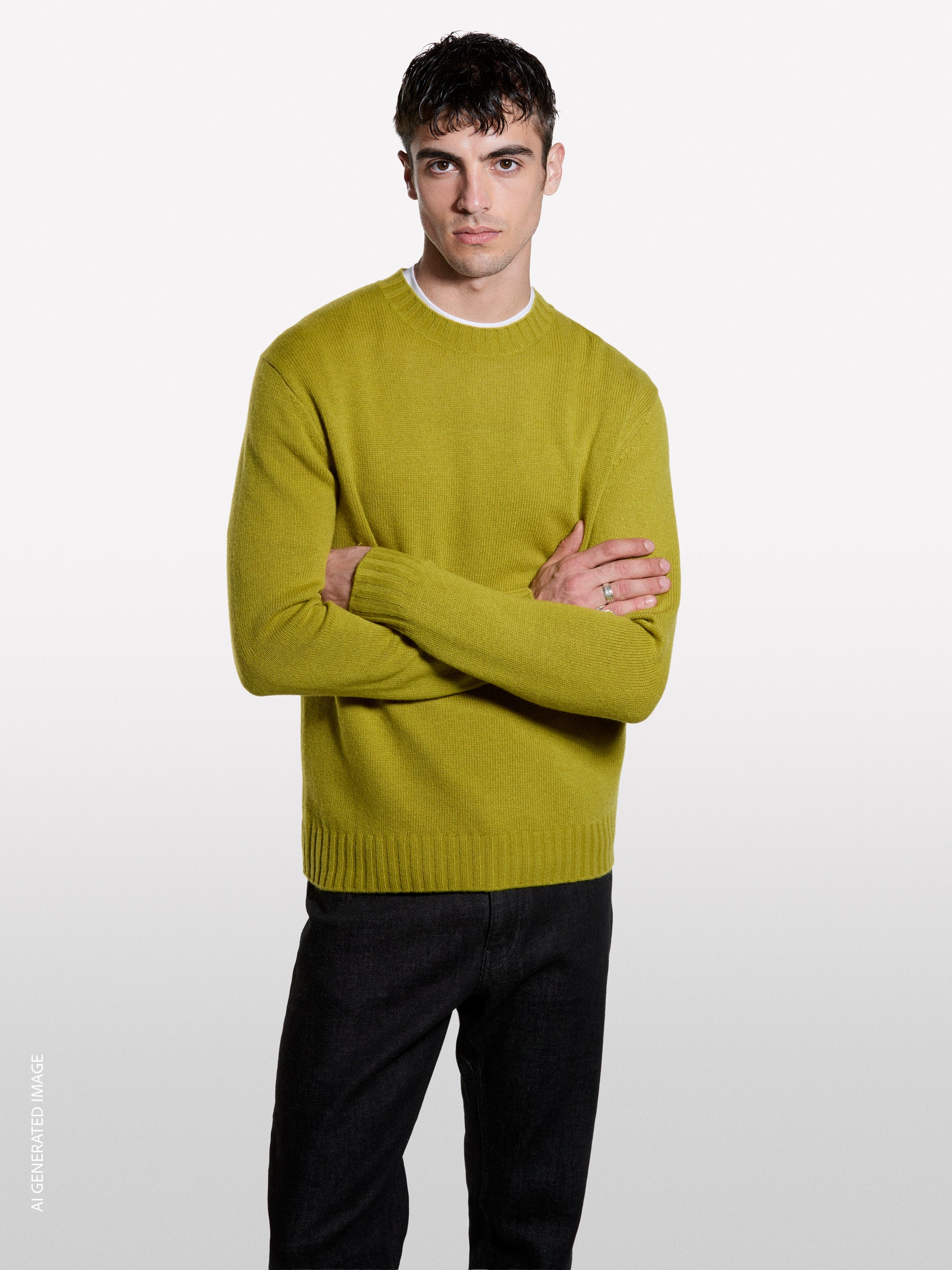 Maglia girocollo in misto lana - ucb_image_FY
