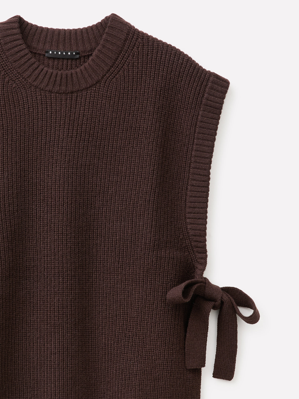 Gilet in maglia con lacci  - ucb_image_DS1