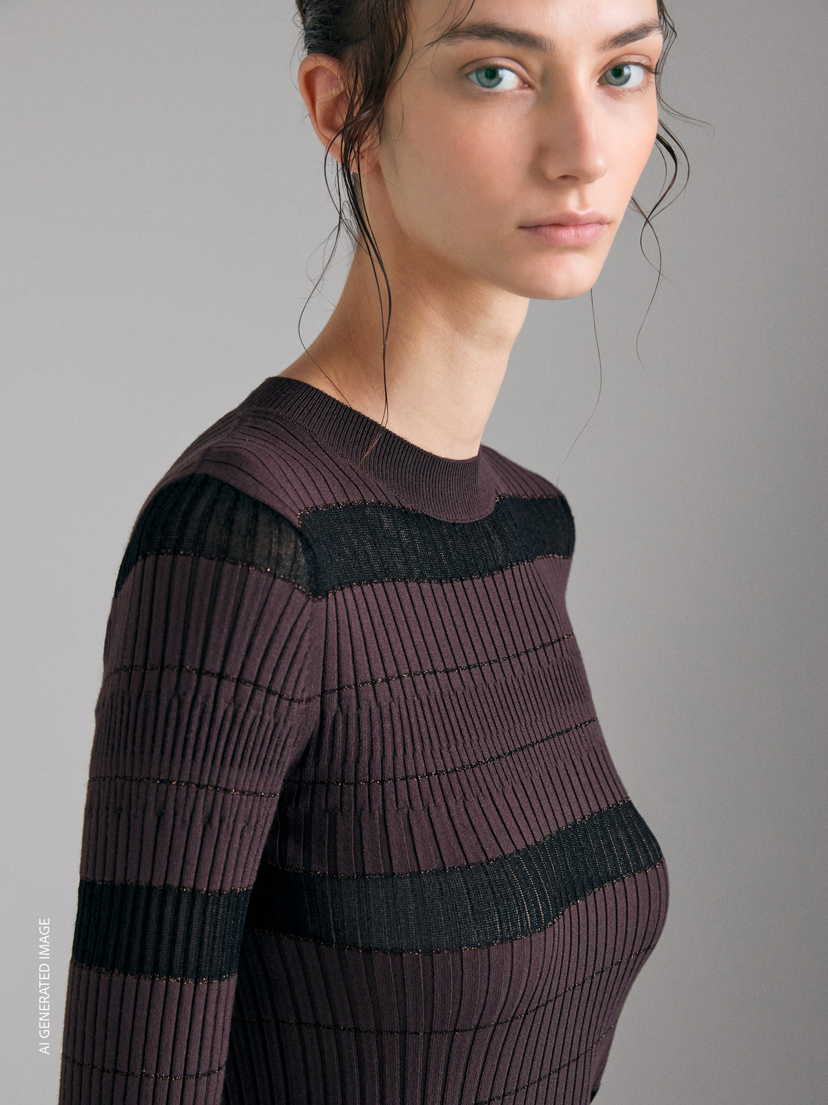 Camisola slim fit canelada - ucb_image_FY