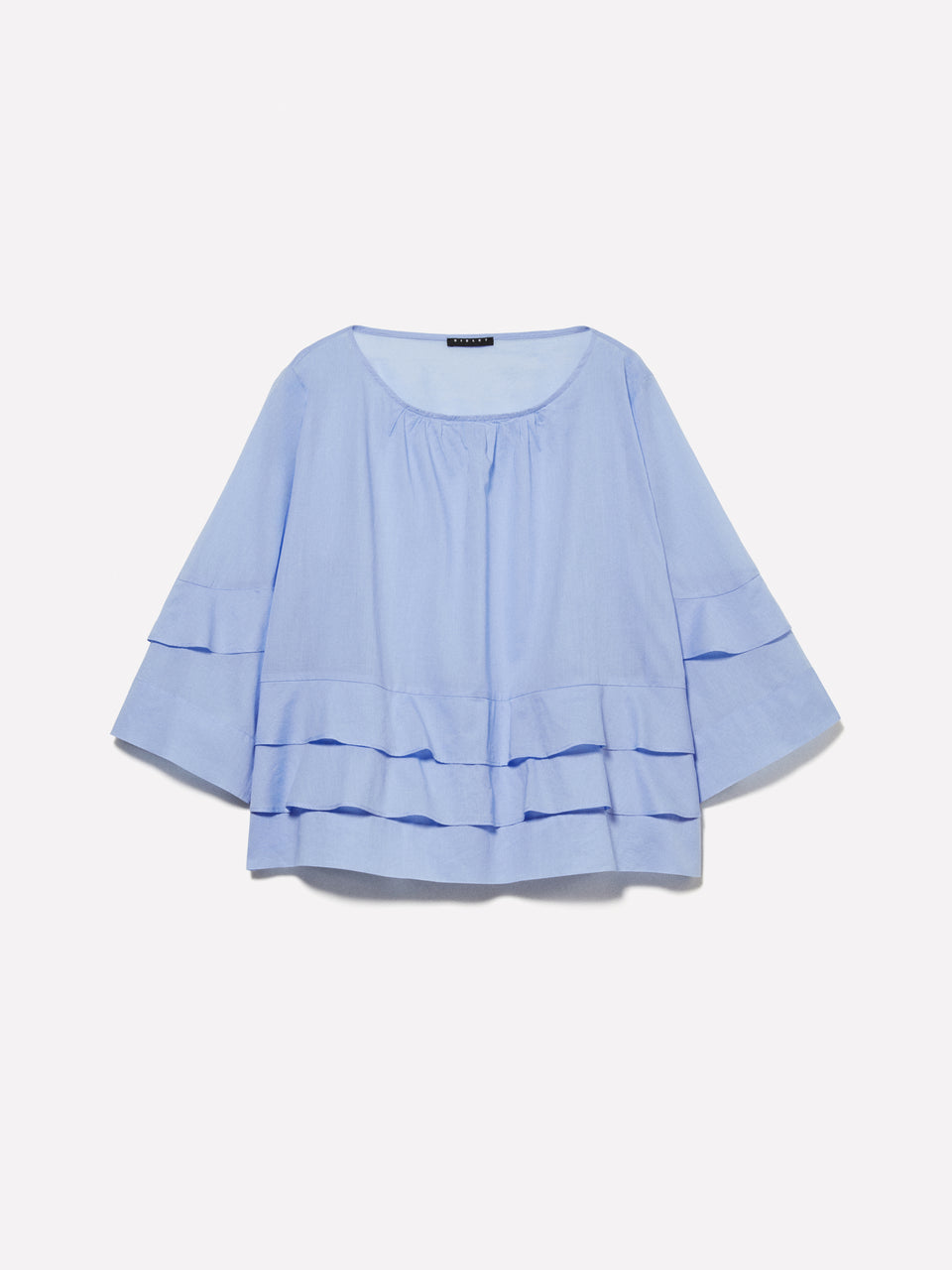 Blusa azul-claro com folhos - ucb_image_FS
