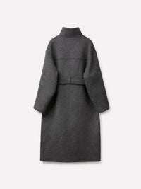 Cappotto relaxed fit con collo alto - ucb_image_BS