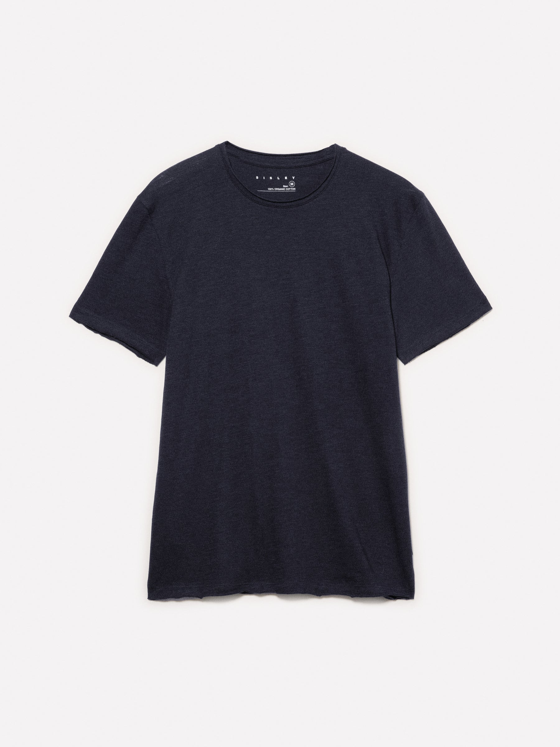 T-shirt azul-escuro com corte vivo - ucb_image_FS